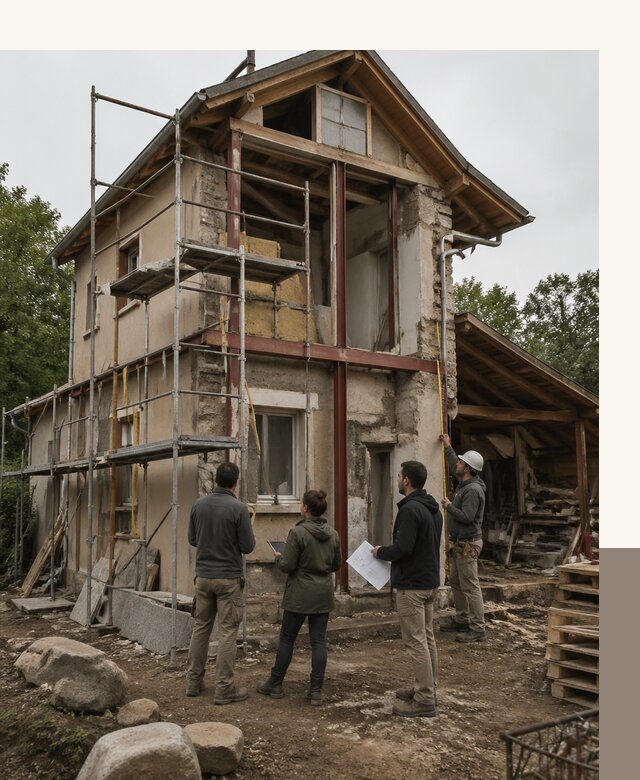 Реконструкция загородного дома под ключ в Дагестанских Огнях от бюро