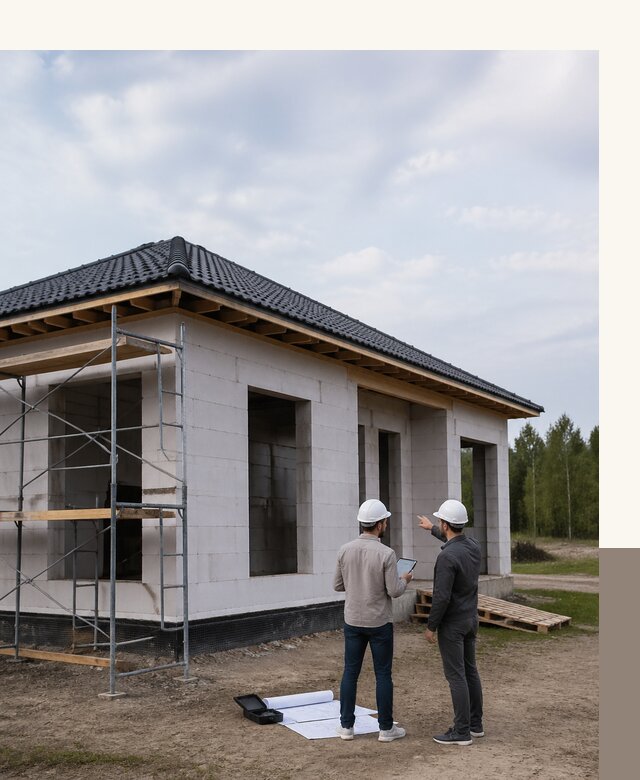 Проектирование одноэтажных домов из газобетона в Дагестанских Огнях